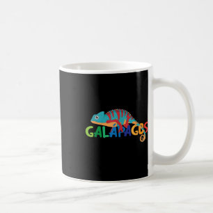 Galapagos Islands Summer Colorful Chameleon Exotic Koffiemok