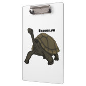 Galapagos landschildpad klembord (Links)
