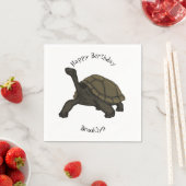 Galapagos landschildpad servet (Insitu)