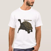 Galapagos landschildpad t-shirt (Voorkant)