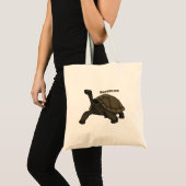 Galapagos landschildpad tote bag (Voorkant (product))