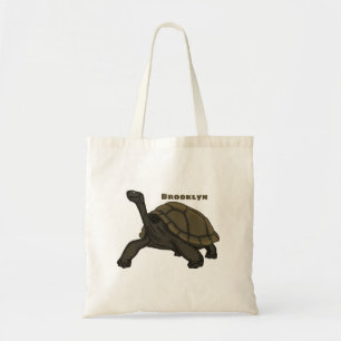 Galapagos landschildpad tote bag