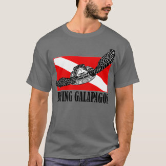 Galapagos met Zee schildpad T-shirt
