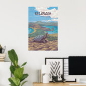 Galapagos Nationaal Park Reisposter Poster (Thuiskantoor)
