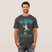 Galapagos National Park Ecuador Blue Footed T-shirt (Voorkant volledig)
