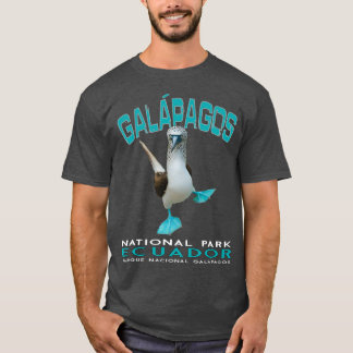 Galapagos National Park Ecuador Blue Footed T-shirt