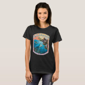 Galapagos National Park Ecuador Ocean Reserve Keep T-shirt (Voorkant volledig)
