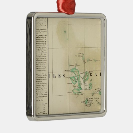 Galapagos Oceania nr. 17 Metalen Ornament (Rechts)