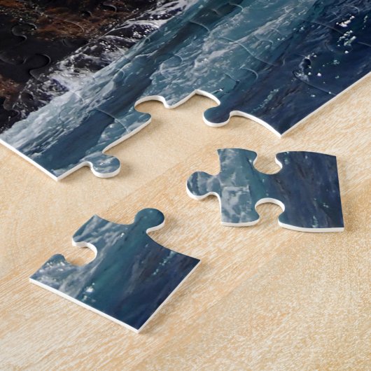 Galapagos Puzzle (Rocks) Legpuzzel (Zijkant)