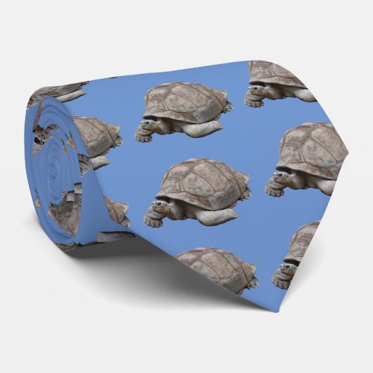 Galápagos reuzenschildpad stropdas (Opgerold)