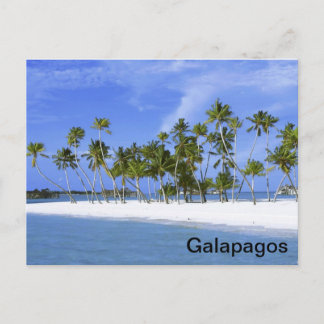 Galapagos - strand briefkaart