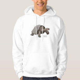Galapagos tortoise cartoon hoodie