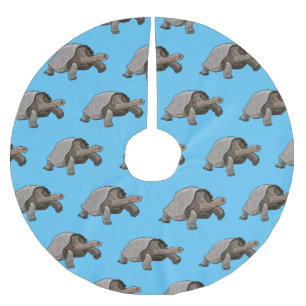 Galapagos tortoise cartoon kerstboom rok
