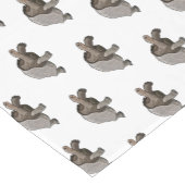 Galapagos tortoise cartoon korte tafelloper (Hoek)