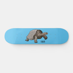 Galapagos tortoise cartoon persoonlijk skateboard