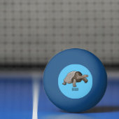 Galapagos tortoise cartoon pingpongbal (Net)