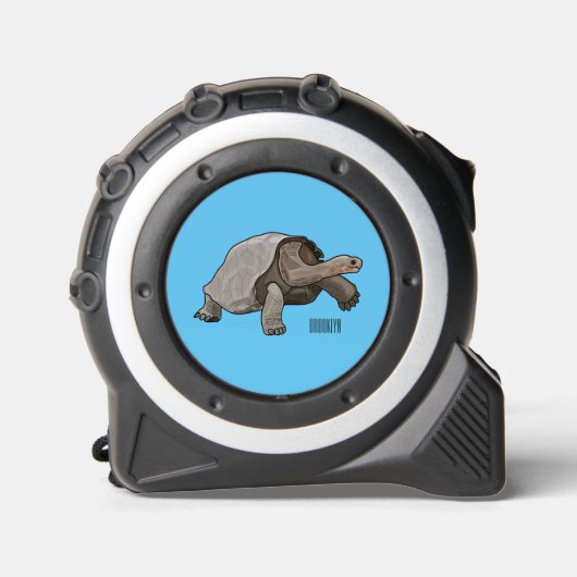 Galapagos tortoise cartoon rolmaat (Voorkant)