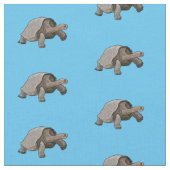 Galapagos tortoise cartoon stof (Close Up)