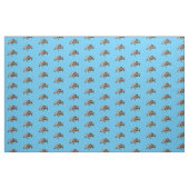 Galapagos tortoise cartoon stof (Fat Quarter)