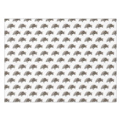 Galapagos tortoise cartoon tafelkleed (Voorkant (Horizontaal))