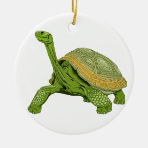 Galapagos Tortoise Keramisch Ornament