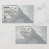 Galapagos Tortoise Visitekaartje (Voorkant / Achterkant)