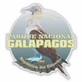 Galapagos W Sticker (Voorkant)