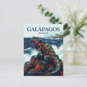 Galapagoseilanden Ecuador Briefkaart (Staand voorkant)