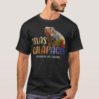 Galapagoseilanden Ecuador Iguana Islas Gal T-shirt