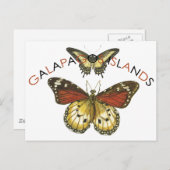 Galapagoseilanden Embleem Logo Briefkaart (Voorkant / Achterkant)