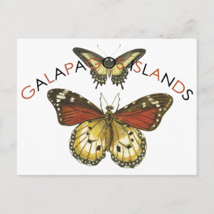 Galapagoseilanden Embleem Logo Briefkaart