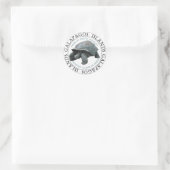 Galapagoseilanden Vis Tortoise Stickers (Tas)