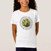 Galapgaos Islands Sesuvium Zee Postelein Meisjes T T-shirt (Voorkant)