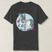 Galar Form Rapidash Unicorn Pocket Monster T-shirt (Design voorkant)