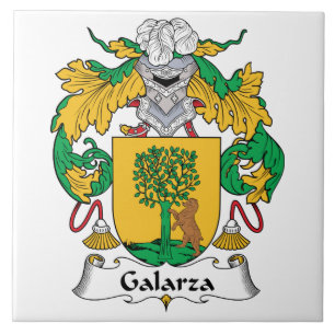 Galarza Family Crest Tegeltje
