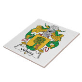 Galarza Family Crest Tegeltje (Zijkant)