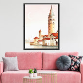 Galata-toren Canvas Afdruk (Insitu (Woonkamer))