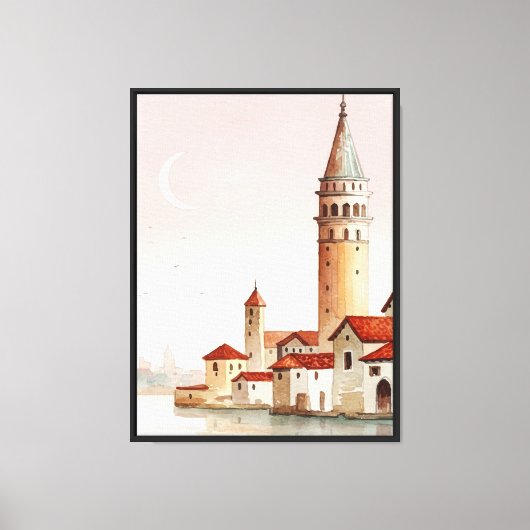 Galata-toren Canvas Afdruk (Voorkant)