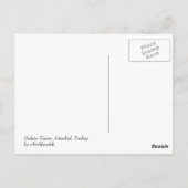 Galata Tower Briefkaart (Achterkant)