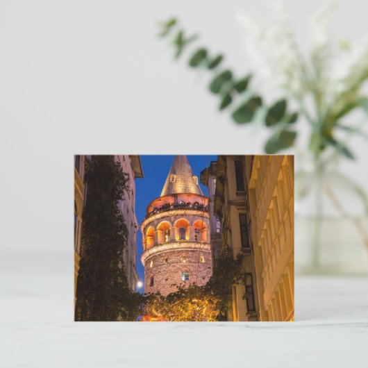 Galata Tower Briefkaart (Staand voorkant)