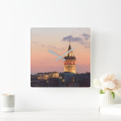 Galata Tower, Istanbul Vierkante Klok (Huis)