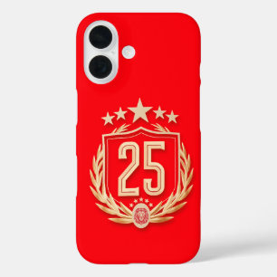 Galatasaray 2025 Kampioenschapsposter iPhone 16 Hoesje