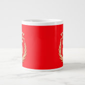 Galatasaray 2025 Kampioenschapsposter Grote Koffiekop (Voorkant)