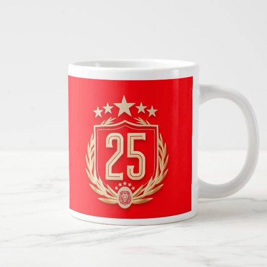 Galatasaray 2025 Kampioenschapsposter Grote Koffiekop (Rechts)