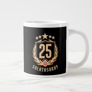 Galatasaray 2025 Kampioenschapsposter Grote Koffiekop