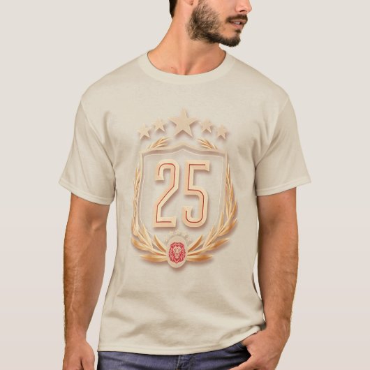 Galatasaray 2025 Kampioenschapsposter T-shirt (Voorkant)