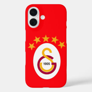 Galatasaray 2025 Kampioensdesign – 5-sterrenemblee iPhone 16 Hoesje