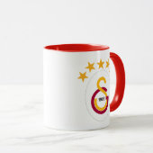 Galatasaray 2025 Kampioensdesign – 5-sterrenemblee Mok (Voorkant rechts)