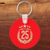 Galatasaray Kampioenschap Poster 2025 Sleutelhanger (Voorkant)