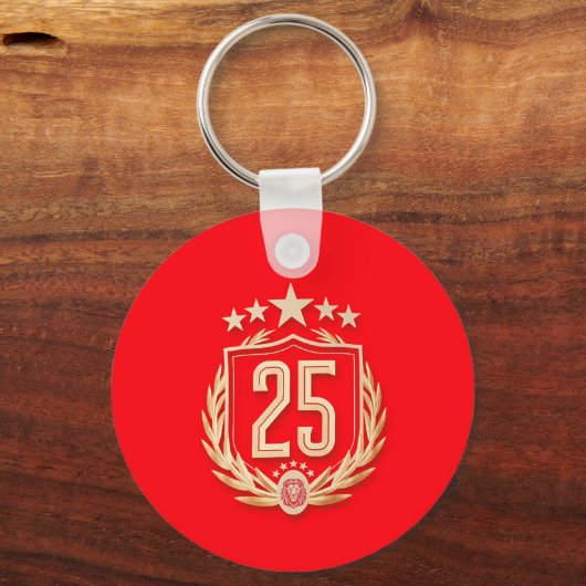 Galatasaray Kampioenschap Poster 2025 Sleutelhanger (Voorkant)